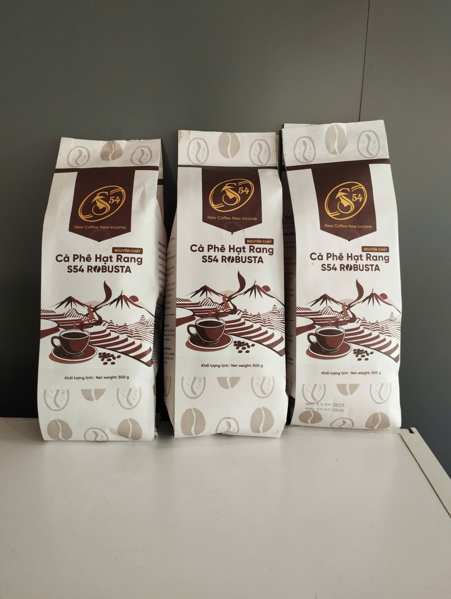 S54 ROBUSTA CÀ PHÊ RANG NGUYÊN CHẤT