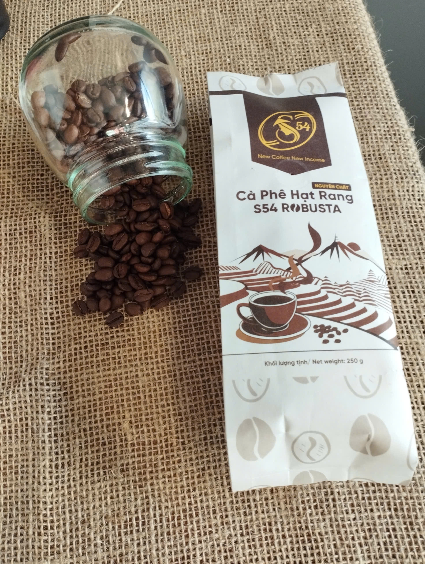 S54 ROBUSTA CÀ PHÊ RANG NGUYÊN CHẤT